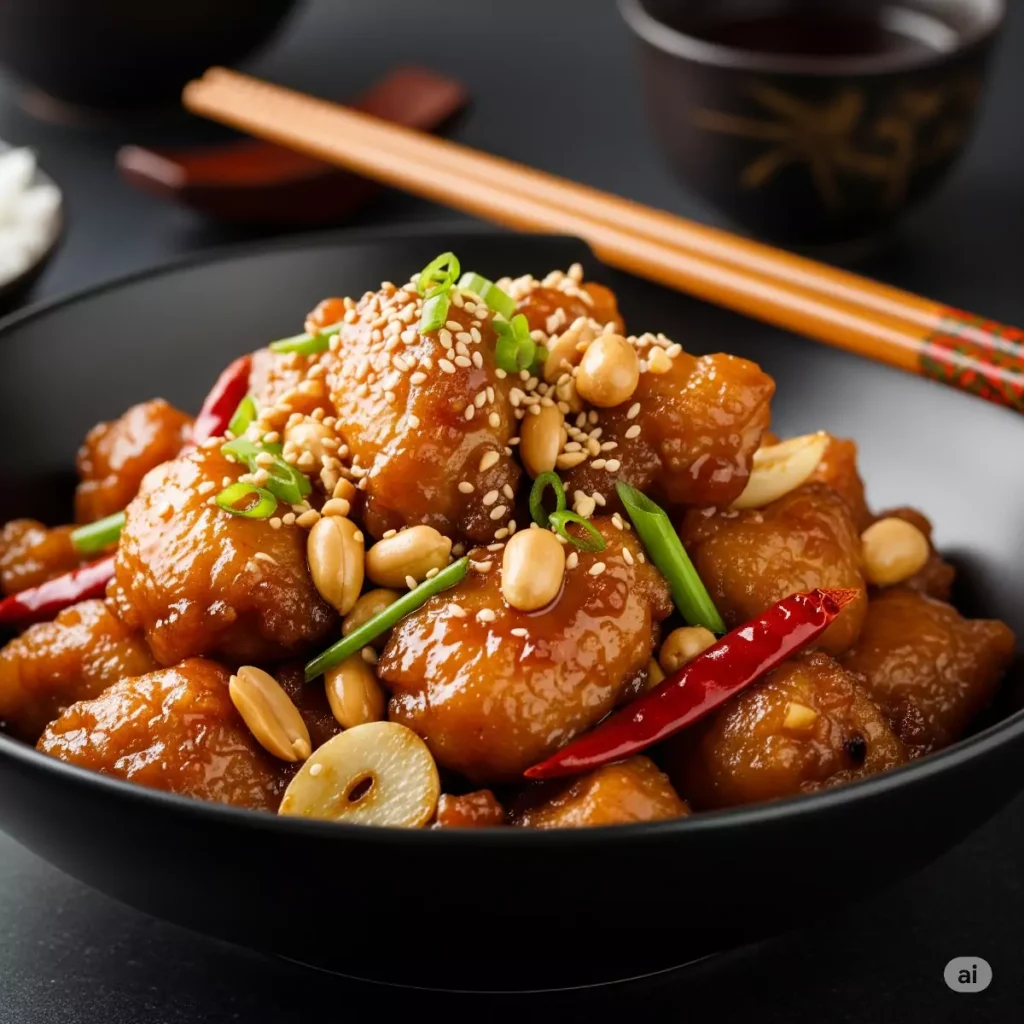 Kung Pao je asi najobľúbenejšie čínske jedlo z kurčaťa